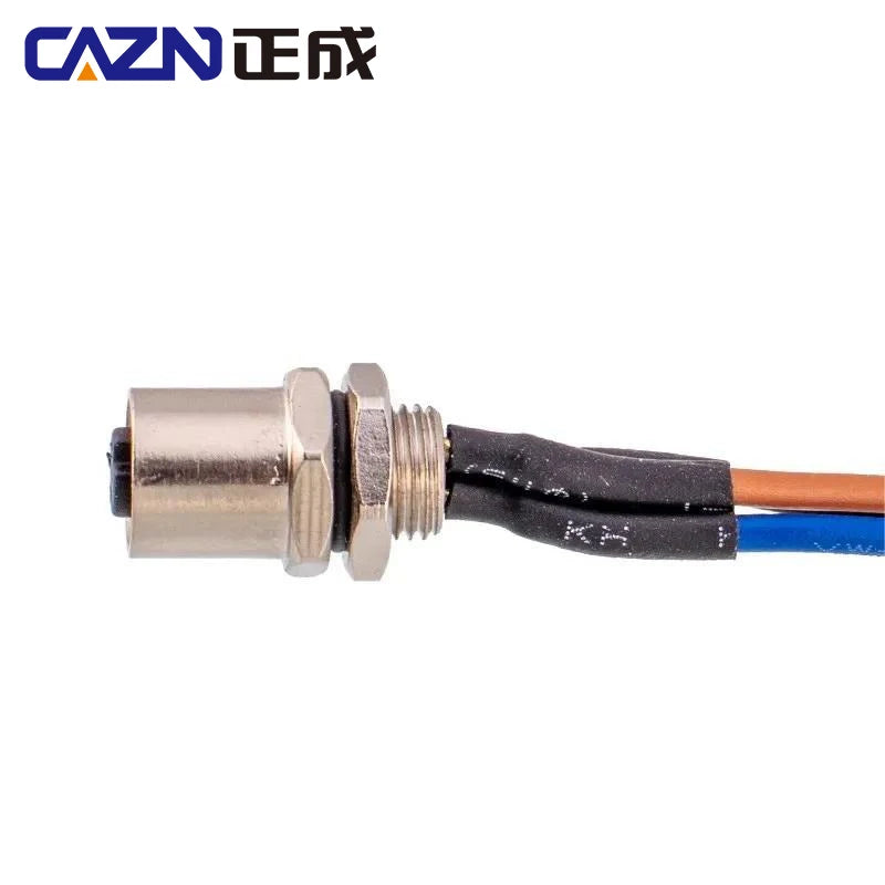 Hot sales M5 Circular Connectors Male Female M5 Device Connector 3 4 Pins Front Mount Rear Fastened Socket With Cable