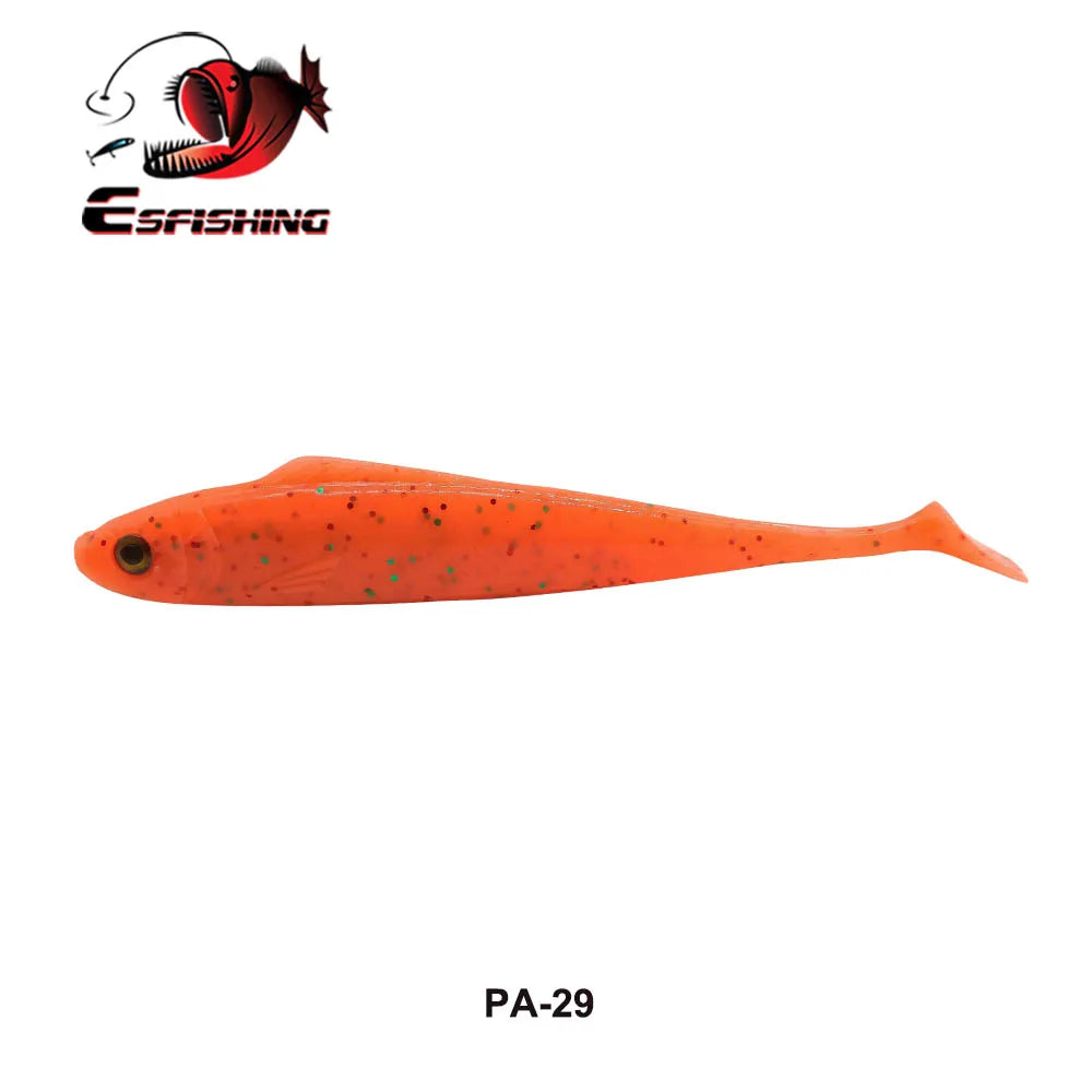 ESFISHING Fishing Lures New Kauli Shad 135mm 160mm Soft Bait Tackle Swimbait Isca Artificial Wobbler Bass