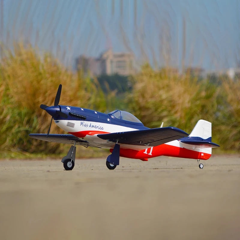 Hookll 1200mm P51 Pnp Rc Miss America Sports Aircraft Epo Assembled Fighter Model Remote Control Adult Toy