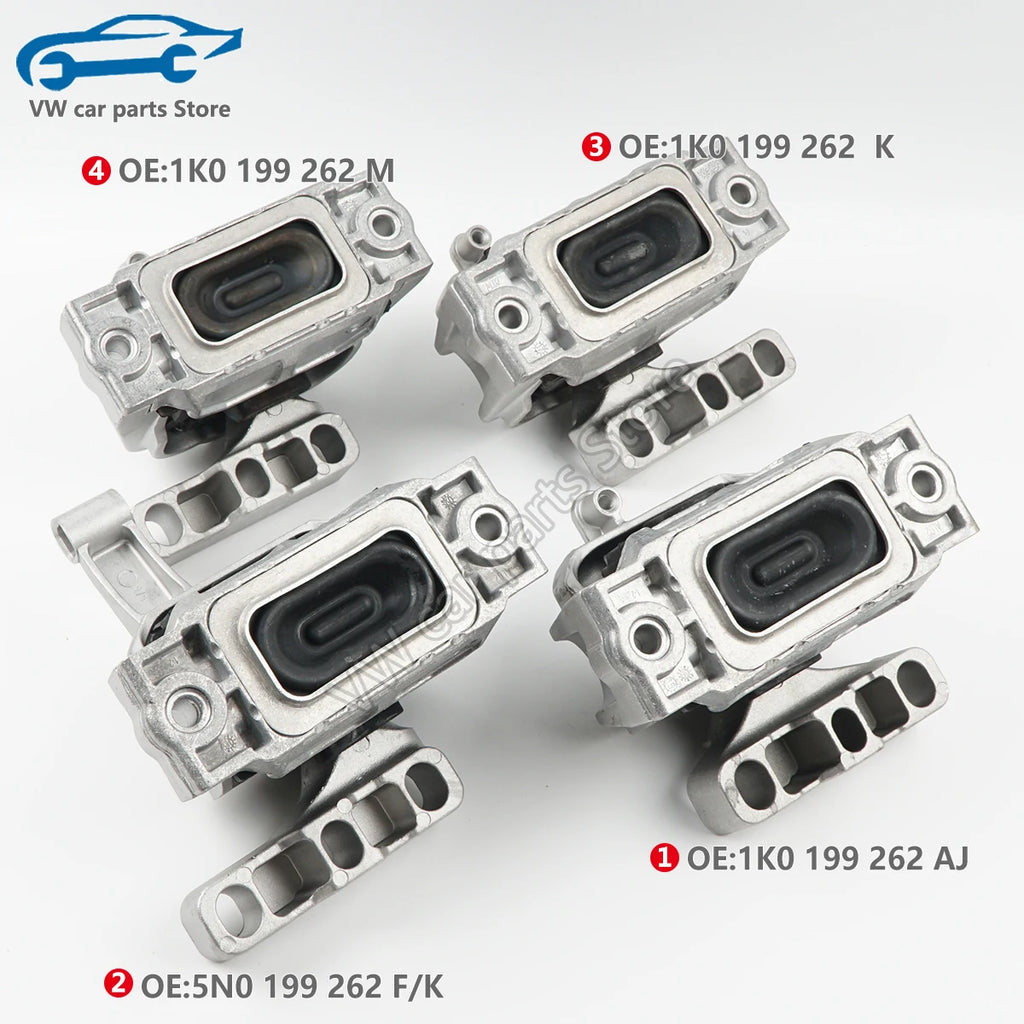1K0199262BG Engine Motor Mount for VW Passat Touran Sagitar Magotan CC SKODA YETI Octavia Superb 1K0199262CG 5N0199262F