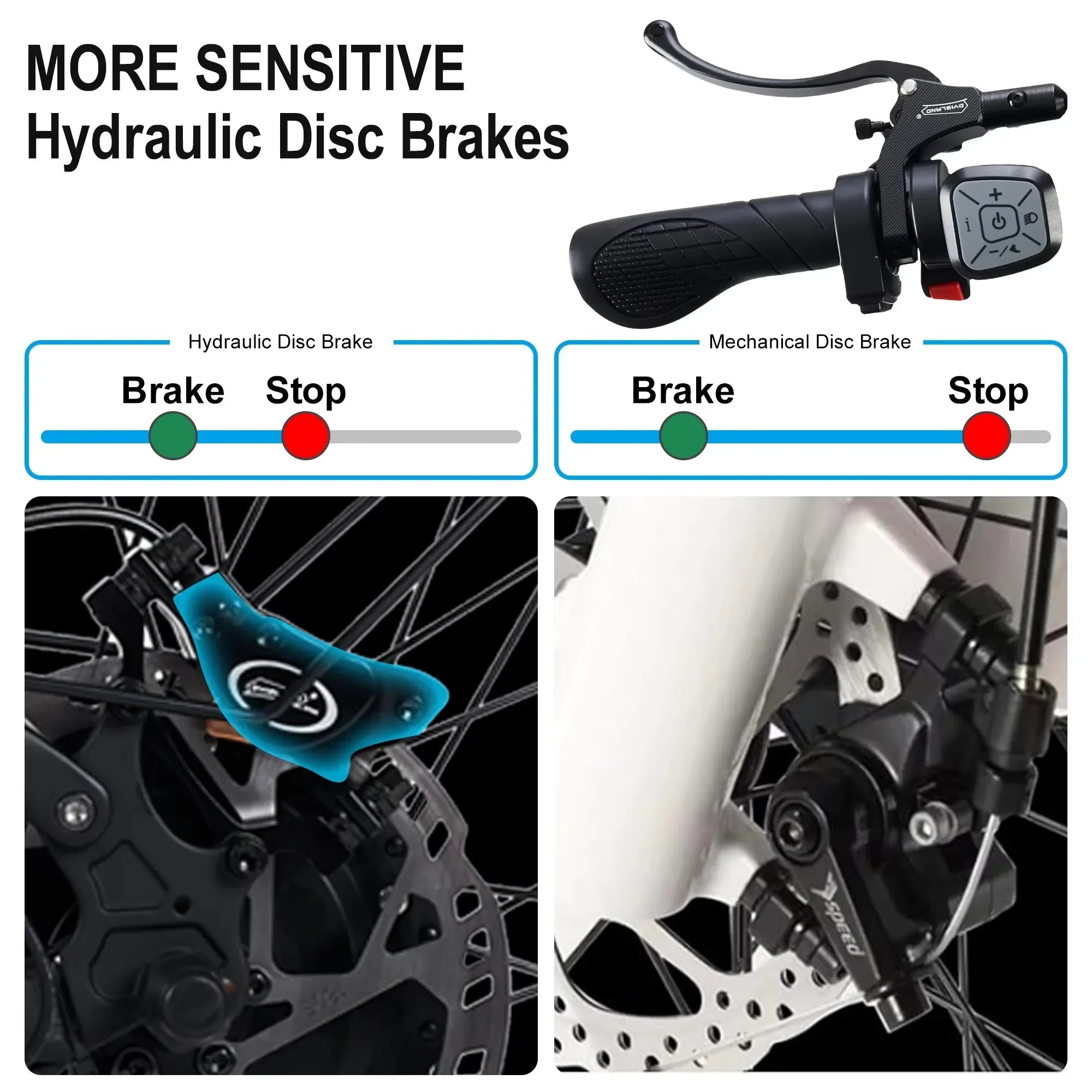 2025 New 24 Electric Bike 24 4.0'' Fat Tires 2000W Brushless Motor 55km h Max Speed 48V 23Ah Battery E-BIKE Electric Bicycle