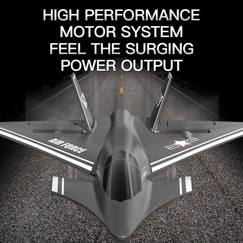 J20 RC Fighter 2.4G Remote Control Airplane Anti-Collision Glider One-key Aerobatic EPP Foam RC Plane Gifts for Boys RC Toys