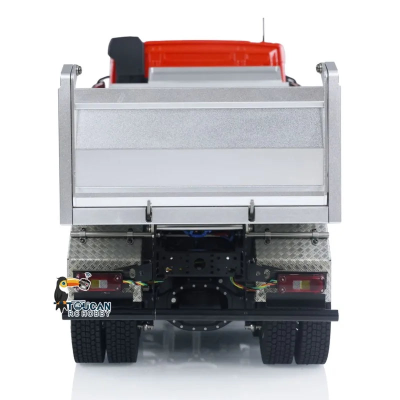 1/14 Double E 6x6 FMX Metal Hydraulic RC Dump Trucks Controlled Dumper Cars Painted Finished Electric Vehicle Toys Model TH23144