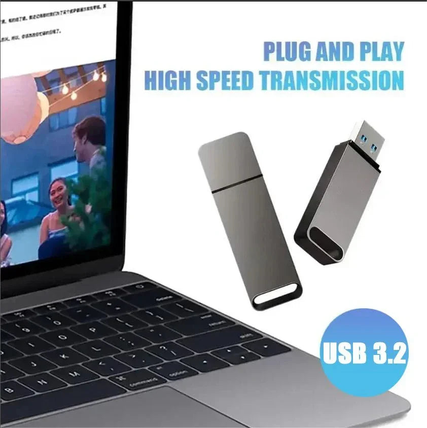 Xiaomi Mijia 16TB Flash Drive OTG USB3.2 High Speed ​​Transfer Pen Drive Key 8TB 4TB Portable Metal Memory Drive Waterproof