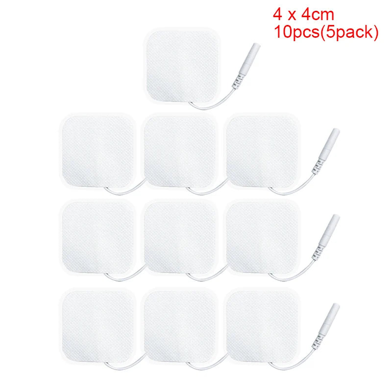 Acupuncture Electrode Massage Pads Self Adhesive Replacement Pads for Tens Digital Therapy Machine Muscle Stimulator Electric