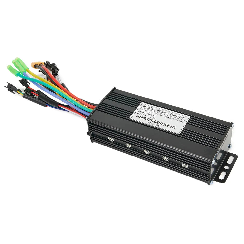 24/36/48V E-bike Sine Wave 30A 750/1000W SM Three Mode Brushless Controller For Electric Bicycle Tricycle Ebike E-Scooter Parts