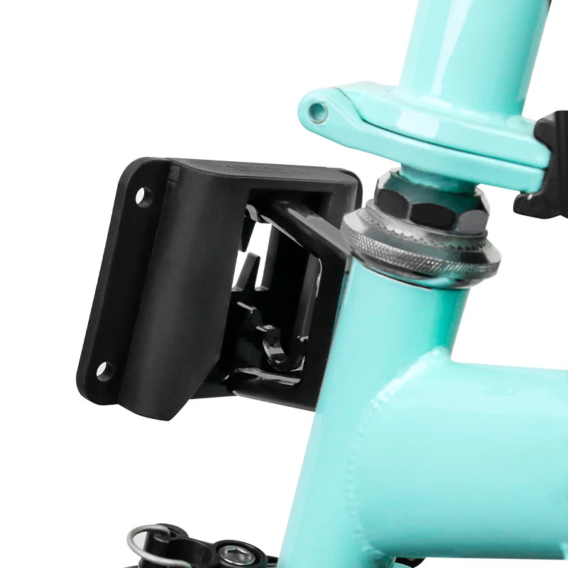 MUQZI for Brompton Bag Front Carrier Mount Adapter Bike Front Bag Block Carrier Bracket with Screws Folding Bike Accessories