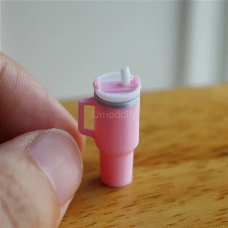 1/12 Scale Miniature Dollhouse Sumilation Vacuum Cup for OB11 BJD Doll Accessories Toy