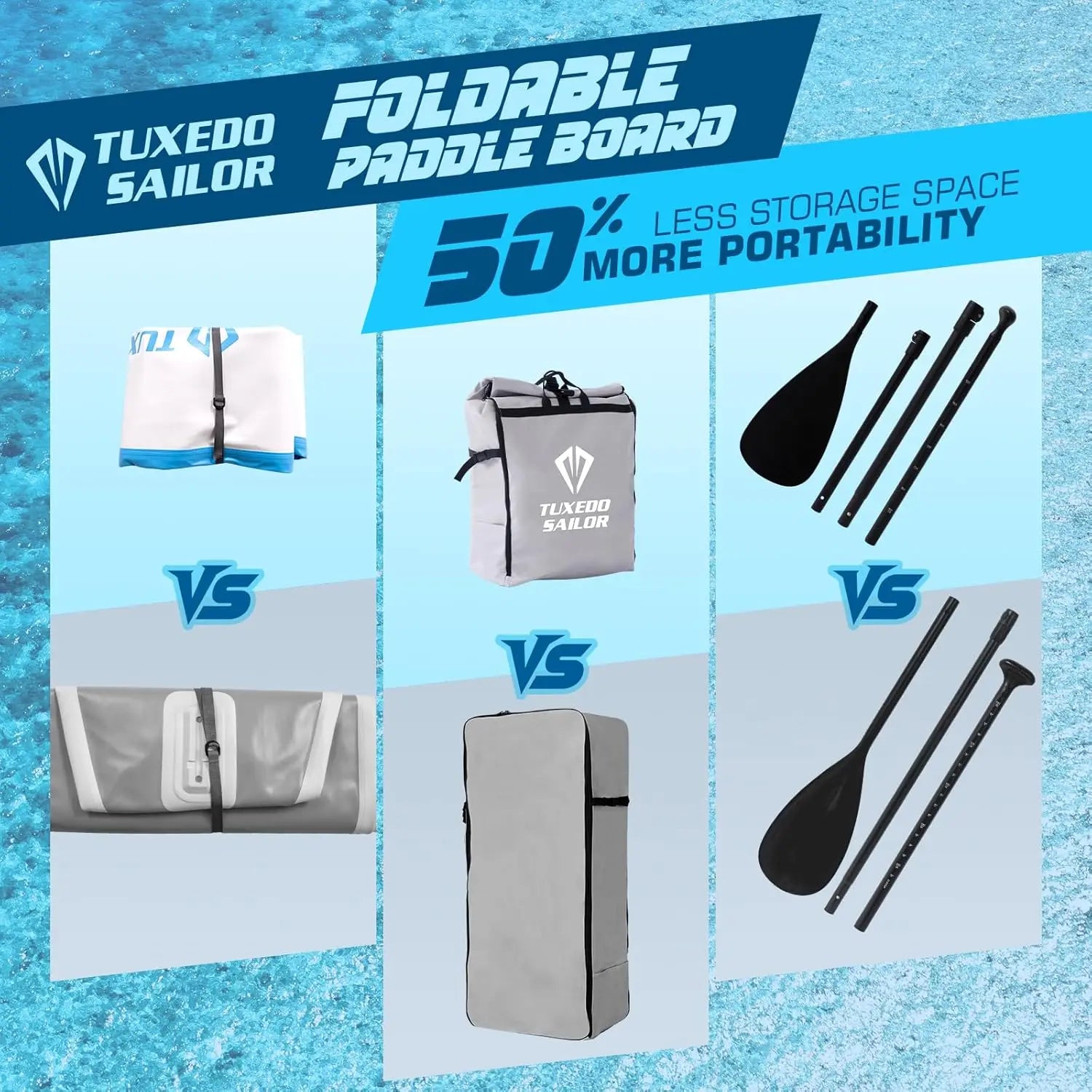 305 cm Tabla de Sup Stand Up Paddle Board Inflatable, Tabla de Surf con Accesorios Completos para JóVenes Y Adultos