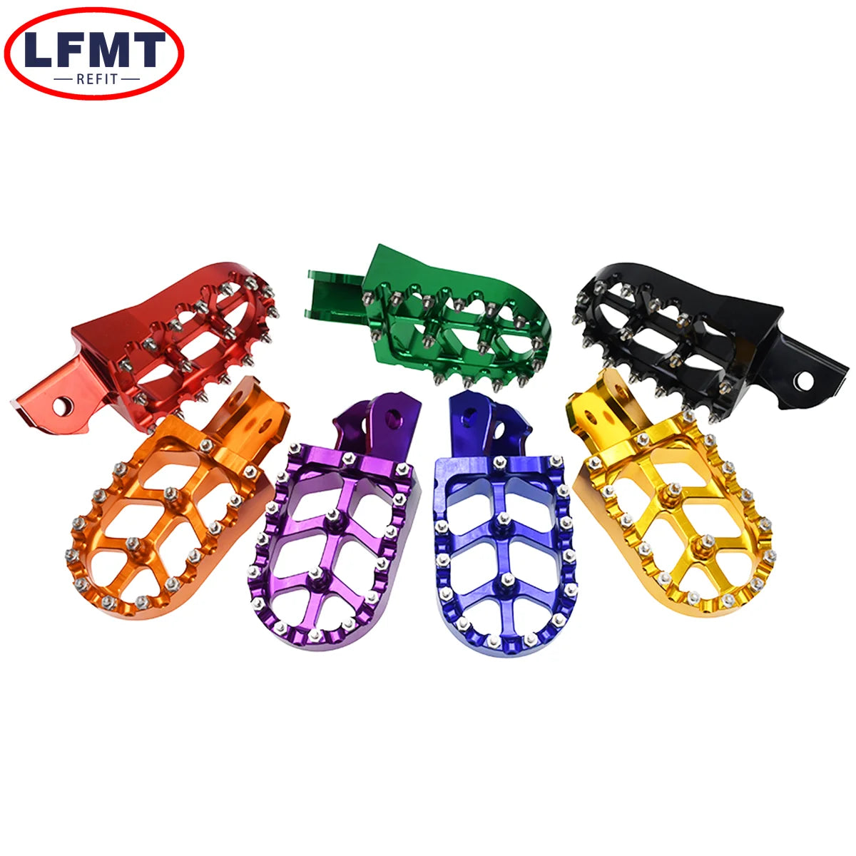 Motorcycle CNC Foot Pegs Pedal Mounting Pedals Retrofit Bracket For Sur-Ron Surron Light Bee X/S Talaria Electric Off-Road Bike