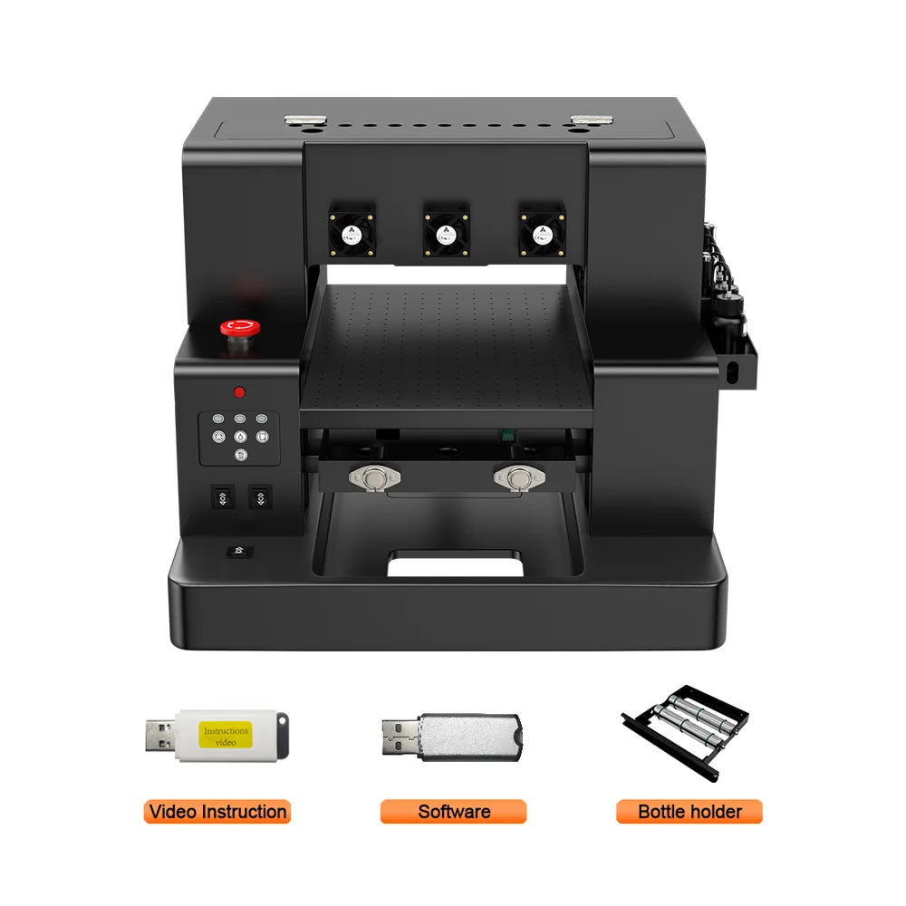 UV DTF Impresora Printer A3/A4 L805 UV Flatbed Printer UV DTF Sticker Printer For Bottle Print Acrylic Metal Wood 3D UV Printer