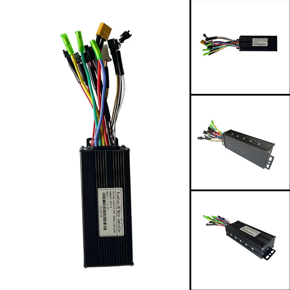 24/36/48V E-bike Sine Wave 30A 750/1000W SM Three Mode Brushless Controller For Electric Bicycle Tricycle Ebike E-Scooter Parts