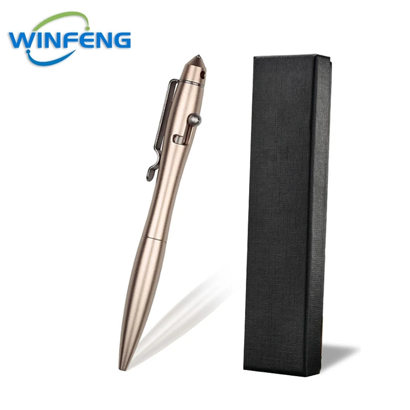 High Quality Metal Tactical Pen Self Defense Ballpoint Pen School Office Stationery Supplies Emergency Survival Glass Breaker