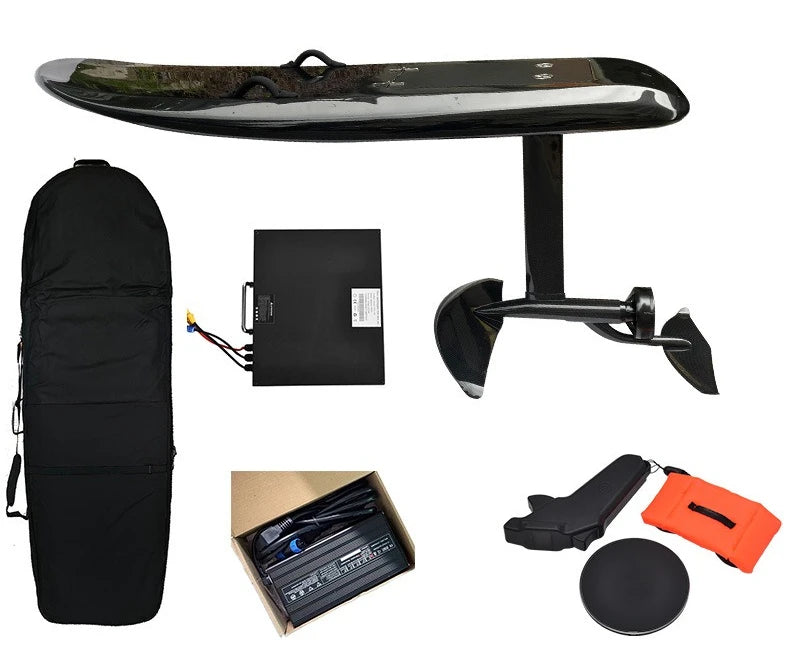 Full carbon fiber electric hydrofoil surfboard competition surfboard power surfboard flyboard