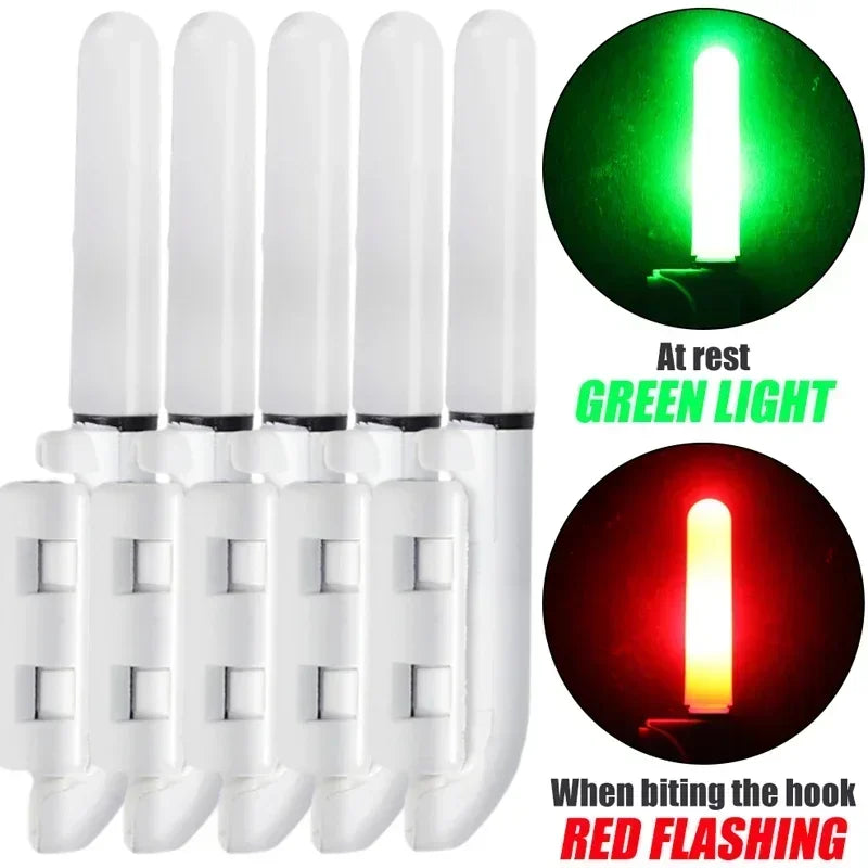 Waterproof Fishing Electronic Rod Luminous Stick Light CR425 Battery LED Removable Float Tackle Night Rock Fishing Accessorie