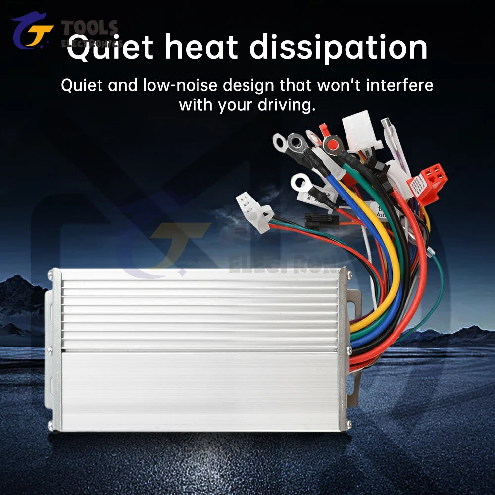 36/48V E-bike 500W Intelligent Brushless Controller For E-bike Electric Scooter Accessories Electric Bicycle
