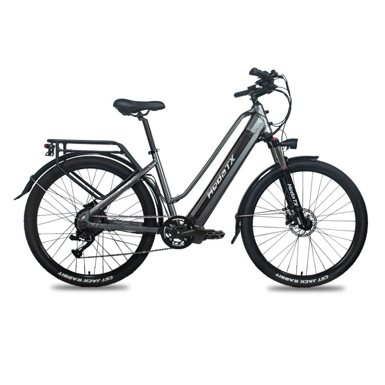 HedaTX TX10 Adult Electric Bikes 1000W Ebike 48V 19.2Ah E Bike Cheap 45KM/H Electric Road Bicycle 27.5 Inch Women's City E-Bike