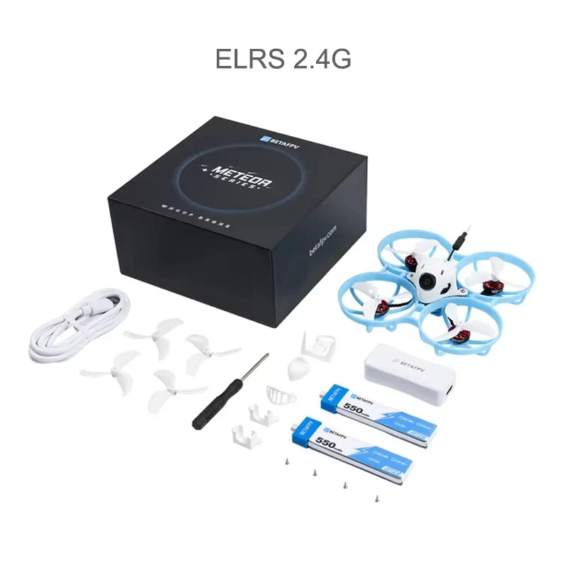 BETAFPV Meteor75 Pro Brushless Whoop Quadcopter 2024 Matrix 1S 5IN1 Flight Controller ELRS 2.4G Racing Drone RC Airplane