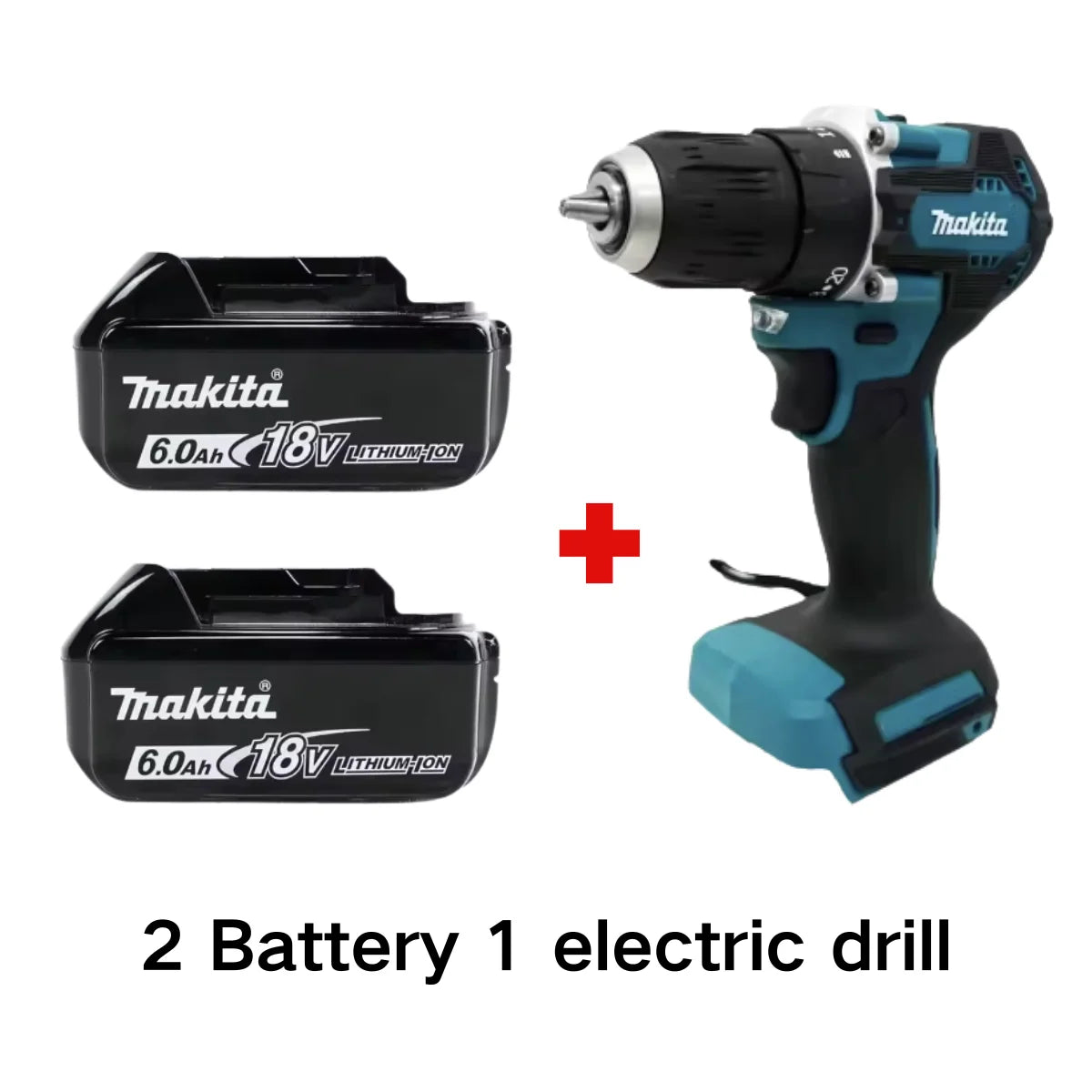 Original Makita DDF487 Cordless Driver Drill Brushless Electric Impact Screwdriver Rechargeable Power Tool 18V With battery