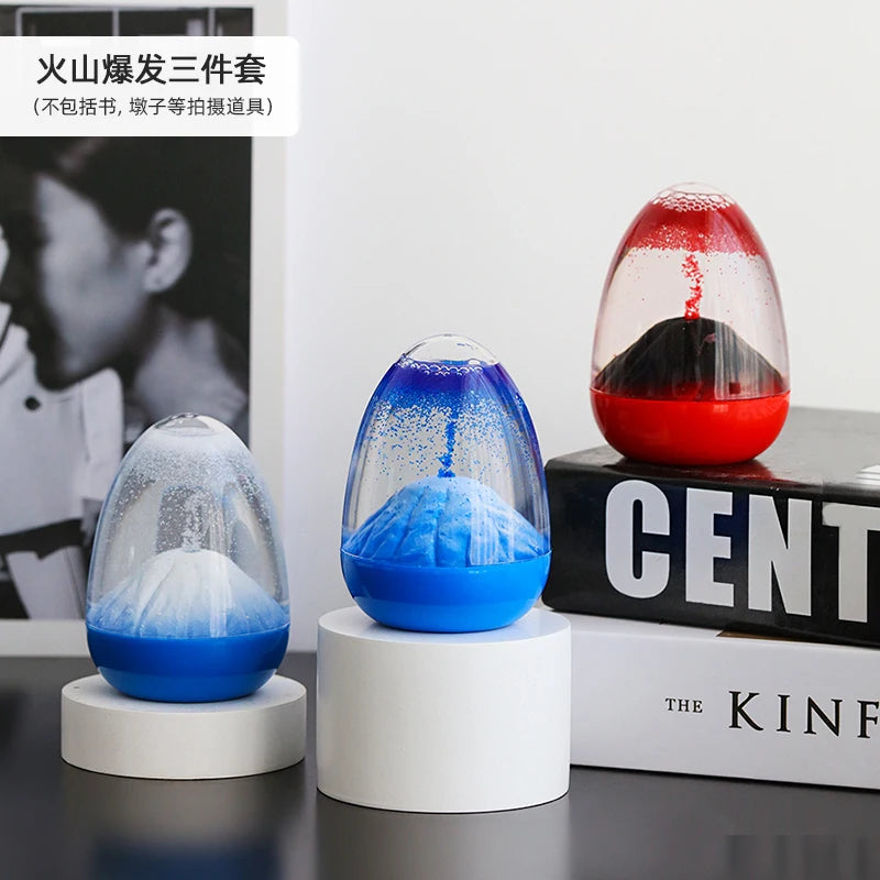 Room Decor Modern Home Decoration Miniatures Book Nook Miniature Items Hourglass Timer Creative Desktop Decompression Kit Gift