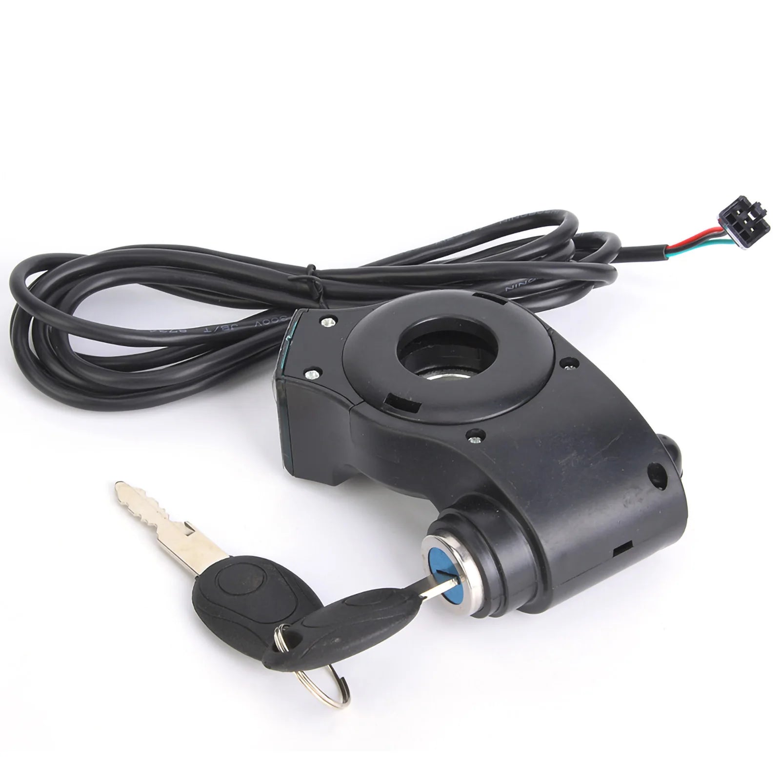 E-Bike Thumb Throttle Digital Battery Voltage Display Switch Power with Key Lock E-Bike Battery Display E-Bike Voltage Display