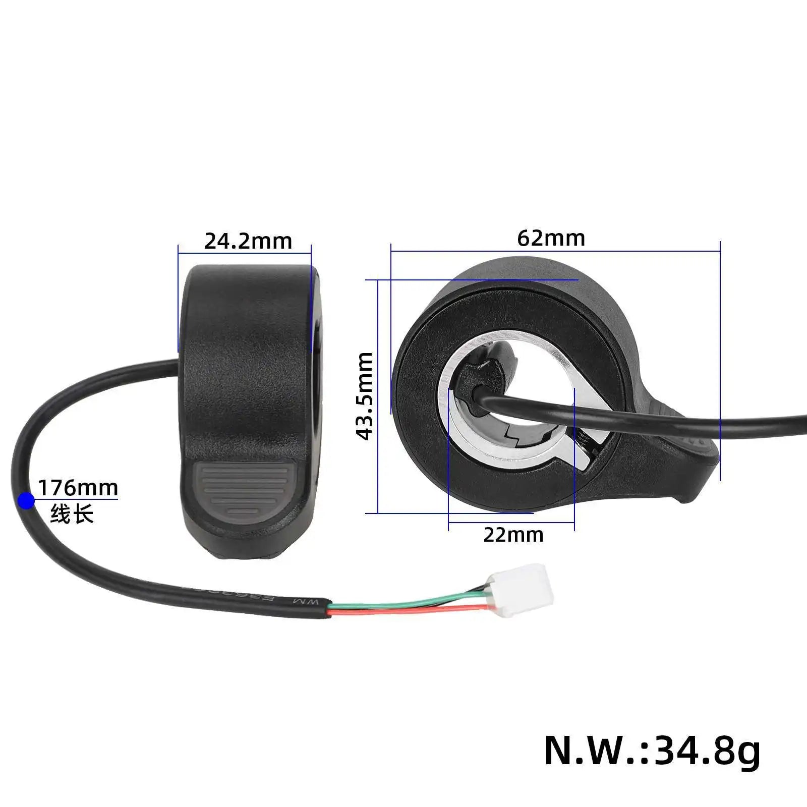 For Xiaomi 4lite 2nd Scooter Throttle Accelerator For 4lite (2nd Gen) Electric Scooter Original Power Throttle Parts Accessories
