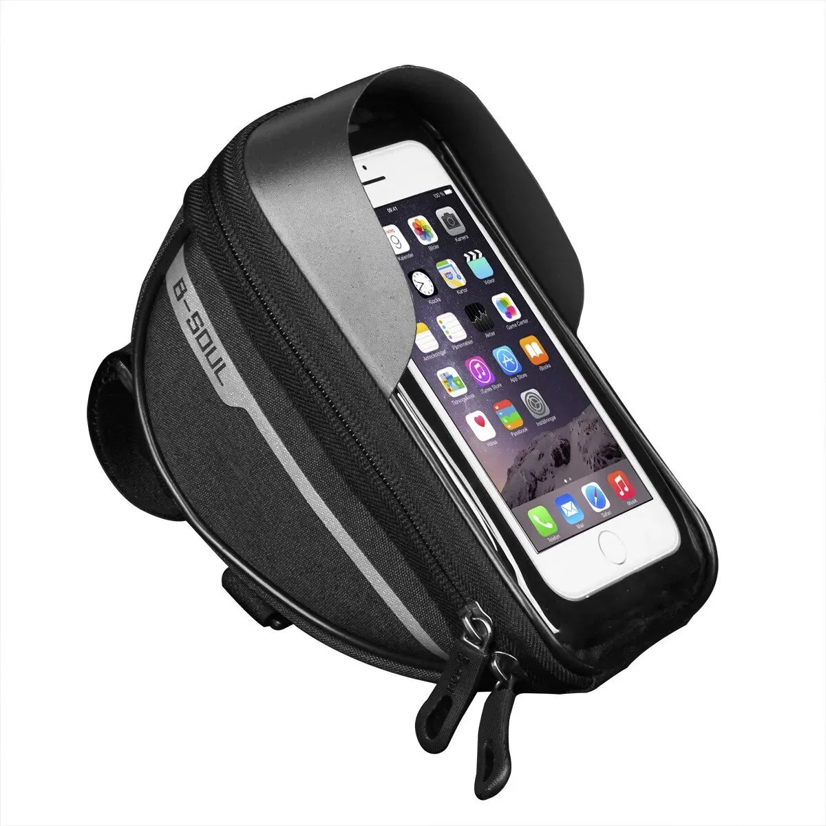 6.3 Inch Touch Screen Bicycle Bags MTB Cycling Bike Head Tube Bag Bicycle Handlebar Cell Mobile Phone Bag Case Holder For Bike