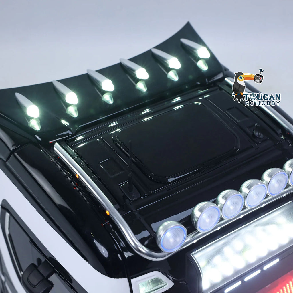 New Unitru 05 770S 1/14 DIY RTR RC Tractor Truck 4x4 Metal Chassis 3Speed ​​Gearbox Remoted Lorry Car Smoke Light Sound ST8 Toy