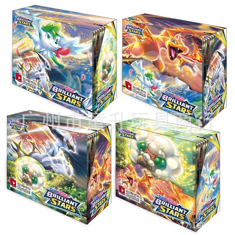360 Pcs Pokemon Card Journey Together Prismatic Evolutions 151Ultra Prism English Booster  Stellar Crown Battle Transaction Card