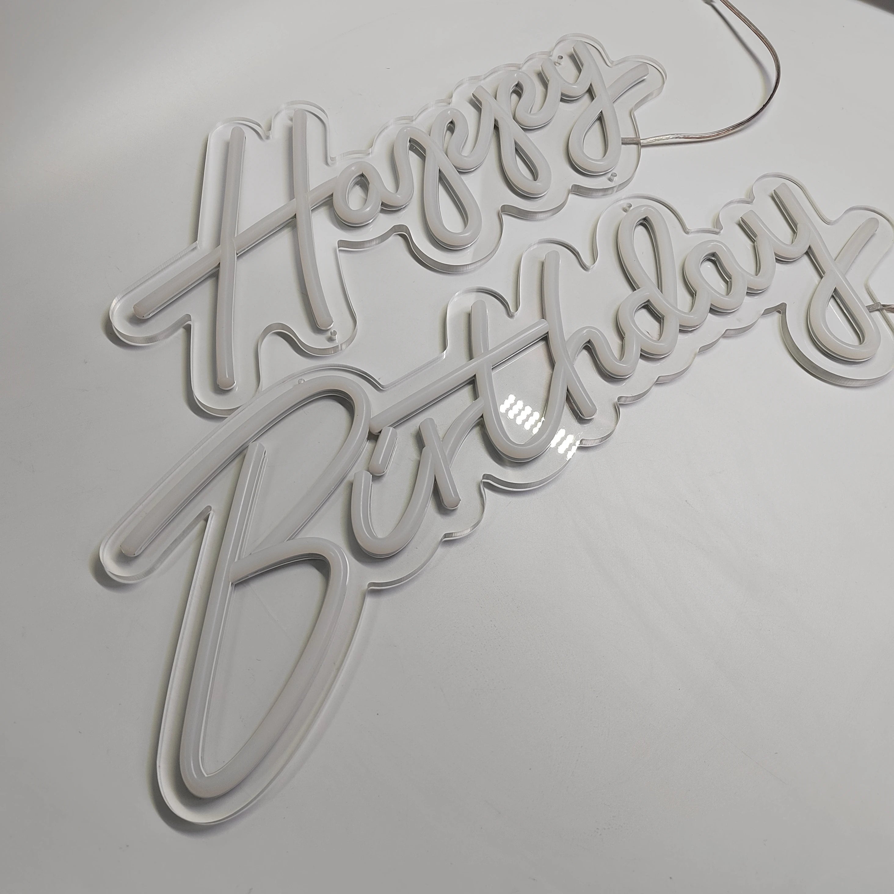 45cm High Stand-Up Neon Letter Sign USB Plug-In Night Light Sweet Alphabet for Wedding Birthday Home Bar Festival Decor