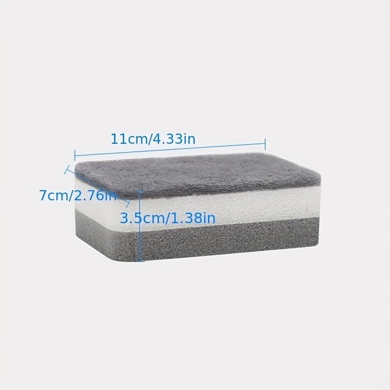 Double - sided Cleaning Spongs Household Scouring Pad Kit - Fluxy