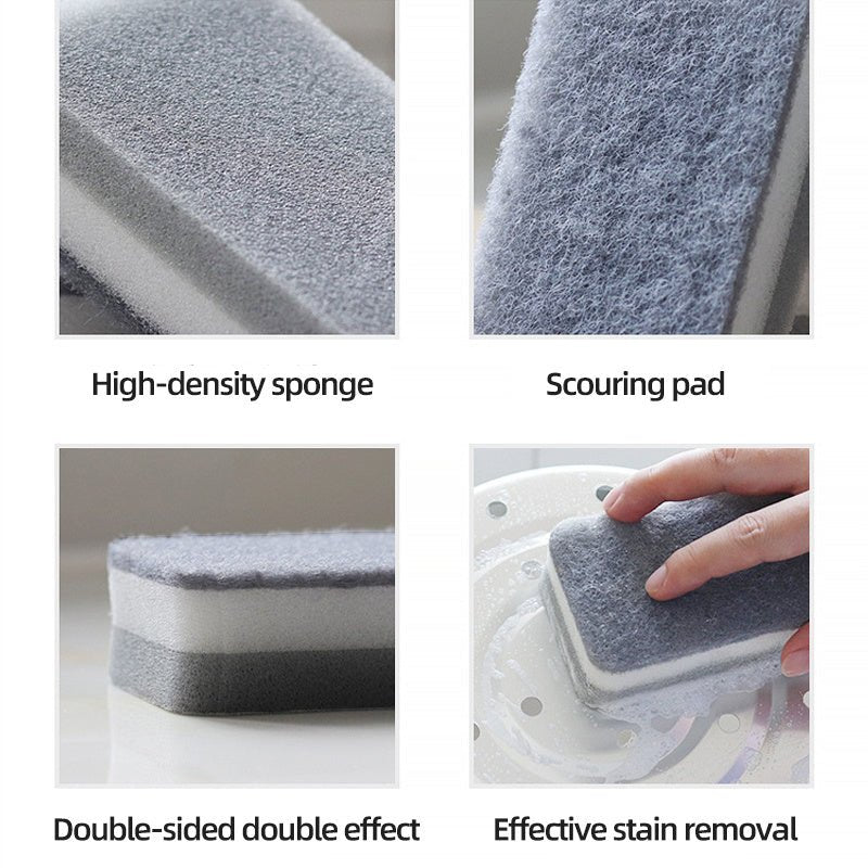 Double - sided Cleaning Spongs Household Scouring Pad Kit - Fluxy