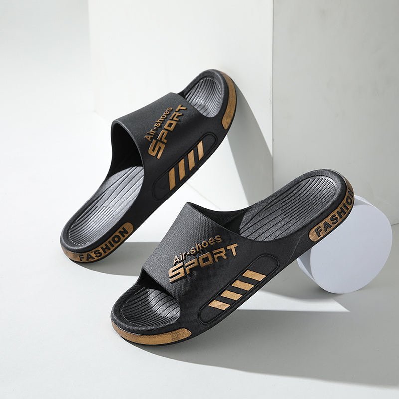 Men'S Casual Summer PVC Slippers - Non - Slip, Wear - Resistant Sole, Comfortable Slip - On Sandals for Outdoor & Indoor Use, Outdoor Footwear | Casual Slipon Shoes | PVC Upper Sandalssuitable for Men & Women - Fluxy