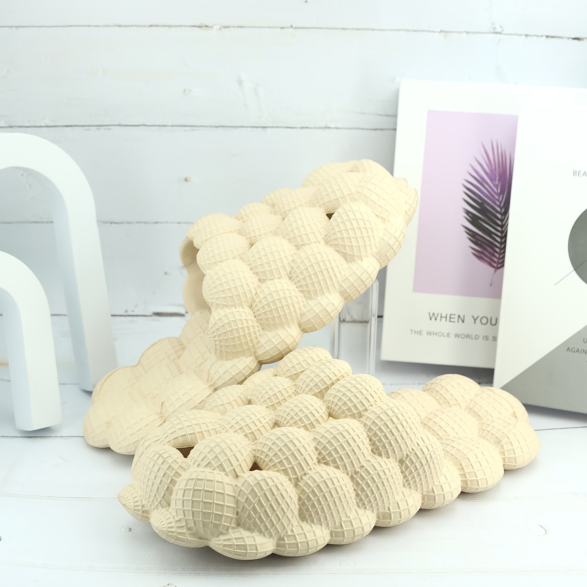 Popular Choice] Ultra Cushioned Bubble Slides - Comfortable, Lightweight for Casual Wear - Fluxy