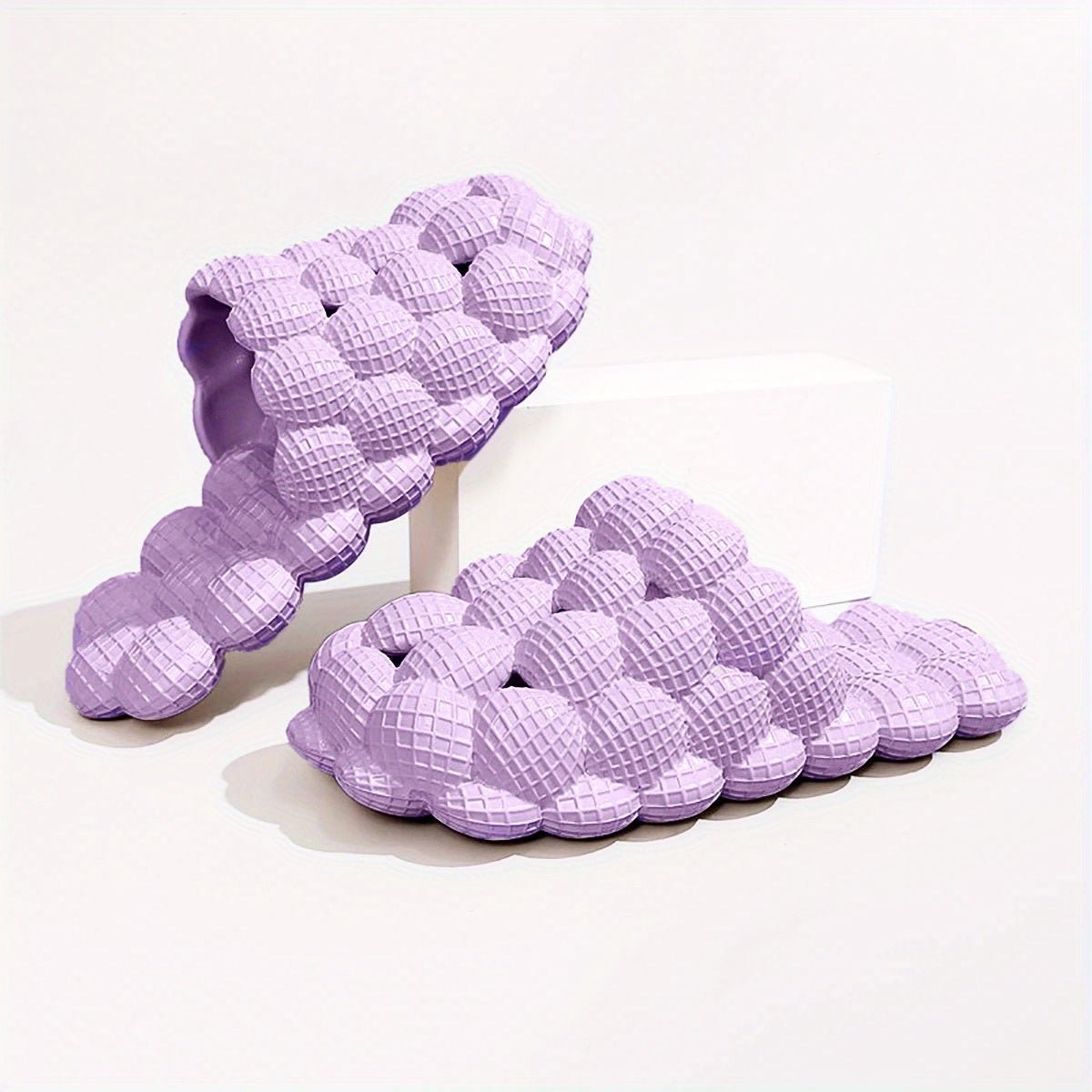 Popular Choice] Ultra Cushioned Bubble Slides - Comfortable, Lightweight for Casual Wear - Fluxy