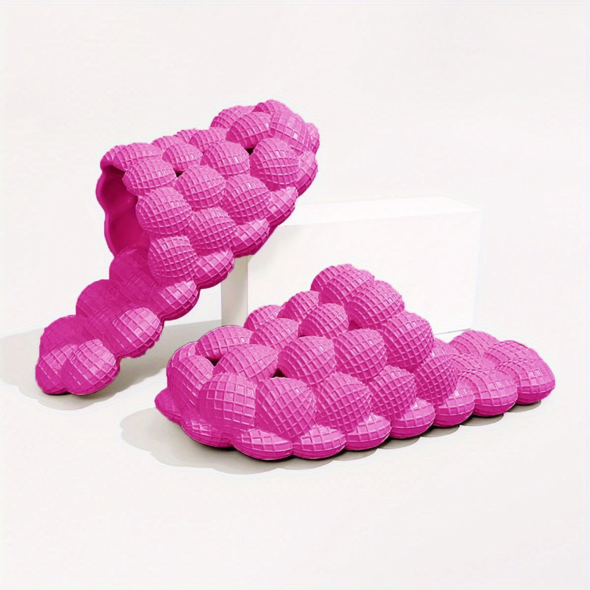 Popular Choice] Ultra Cushioned Bubble Slides - Comfortable, Lightweight for Casual Wear - Fluxy