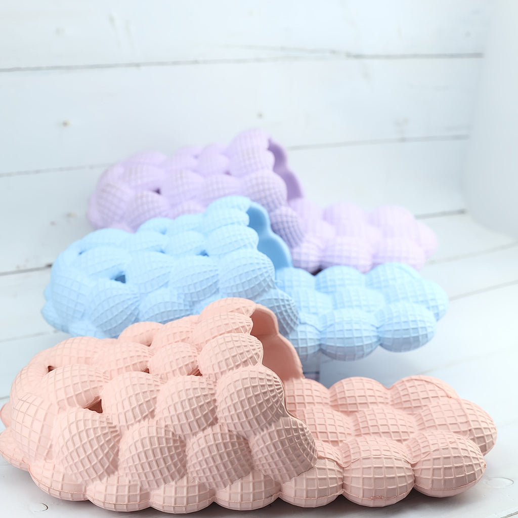 Popular Choice] Ultra Cushioned Bubble Slides - Comfortable, Lightweight for Casual Wear - Fluxy