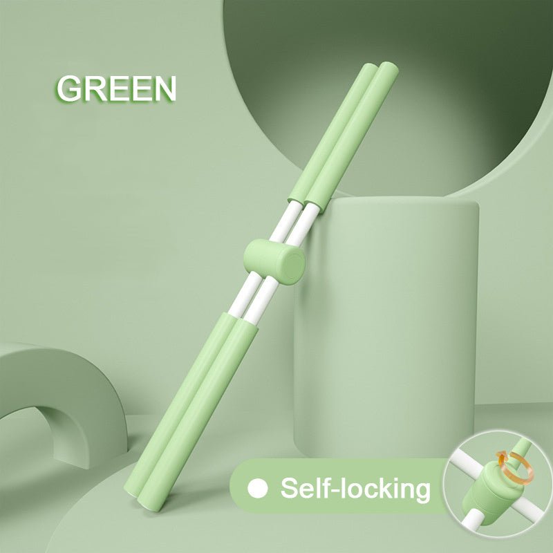 Yoga Body Stick for Posture Correction, Shoulder and Neck Relief, and Open Back Training - Improve Flexibility and Balance with this Versatile Fitness Tool - Fluxy