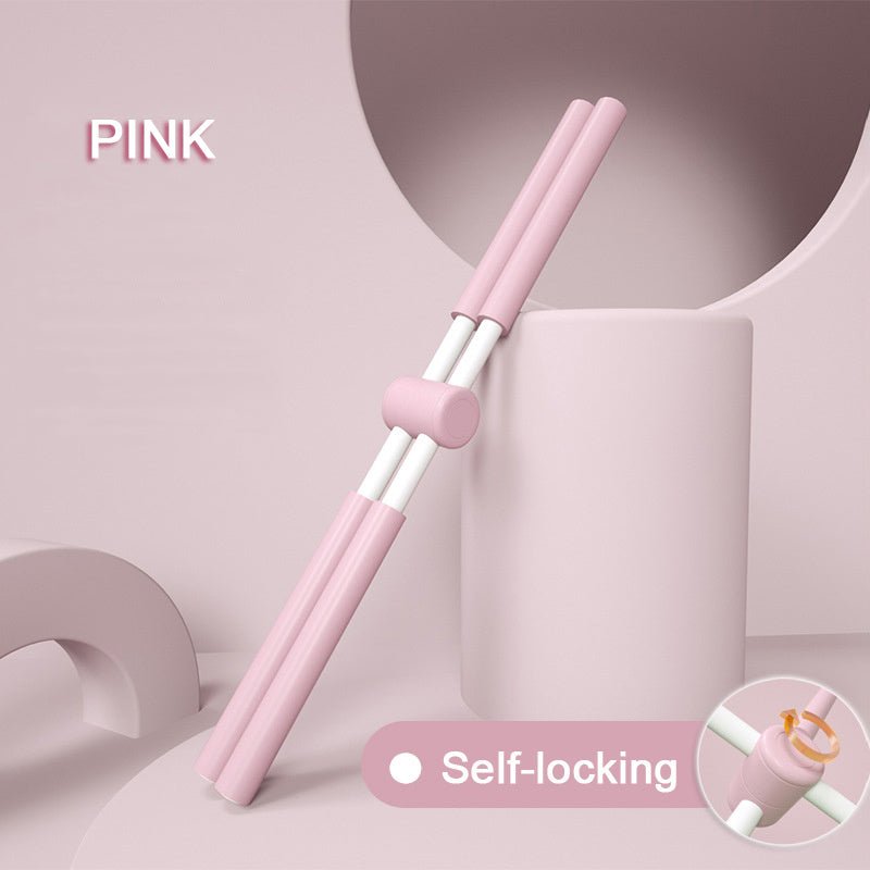 Yoga Body Stick for Posture Correction, Shoulder and Neck Relief, and Open Back Training - Improve Flexibility and Balance with this Versatile Fitness Tool - Fluxy